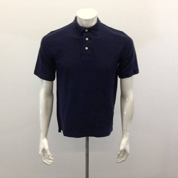 Croft & Barrows Polo Shirt Men's Small Blue Cotton - Picture 1 of 7